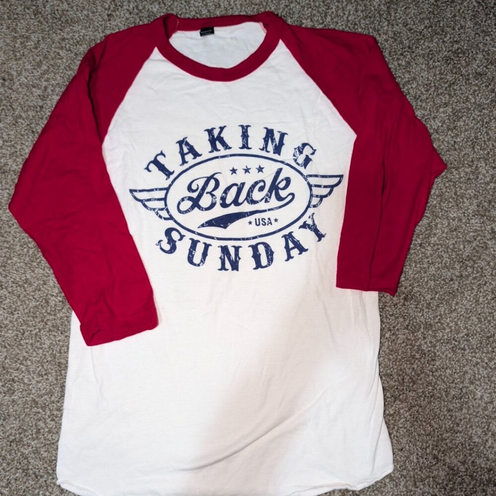 Taking Back Sunday Baseball Tee Size S